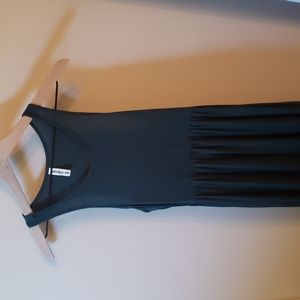 Green racerback flowy dress